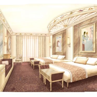 Le Disneyland Hotel fait peau neuve pour devenir un écrin royal