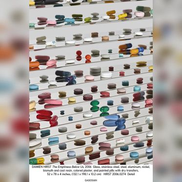 Exposition Damien Hirst à la galerie Gagosian