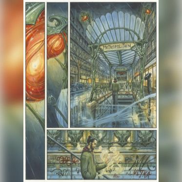 Exposition à la glerie Glénat autour des œuvres d'Olivier Ledroit