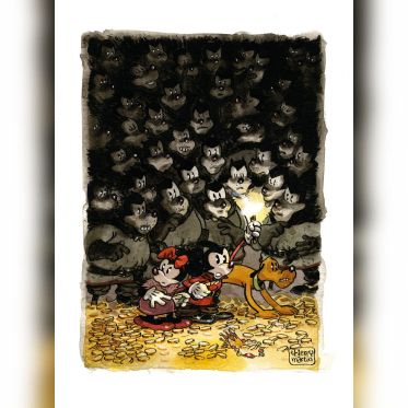Mickey et les mille Pat, l'exposition gratuite à la galerie Glénat