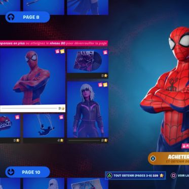Fortnite Chapitre 3 : skin de Spider-Man, comment l'obtenir ?