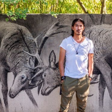 Semaine Live Painting et NFT avec Ruben Carrasco et Sebastian Riffo à la galerie Goldshteyn-Saatort