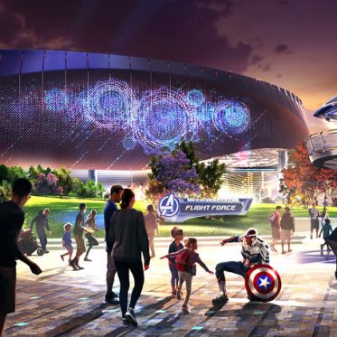 Marvel Avengers Campus : Avengers Assemble Flight Force, le grand huit renversant à Disneyland Paris