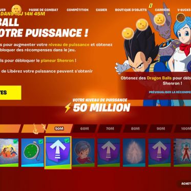 Fortnite : Dragon Ball débarque dans le jeu