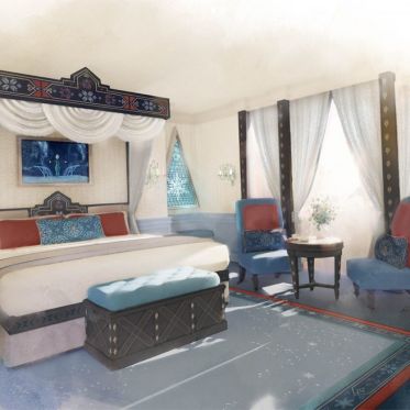 Disneyland Paris : le Disneyland Hotel dévoile sa suite La Reine des Neiges à la D23