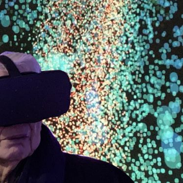 Nuit Blanche 2023 : installation de Julio et Juan le Parc et Olga Luna au Château Raspail (94)