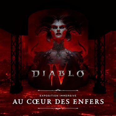Diablo IV : Atelier des Ténèbres, l'exposition immersive infernale à l'Atelier des Lumières