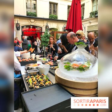 La terrasse d'été 2017 du Buddha Bar Hotel