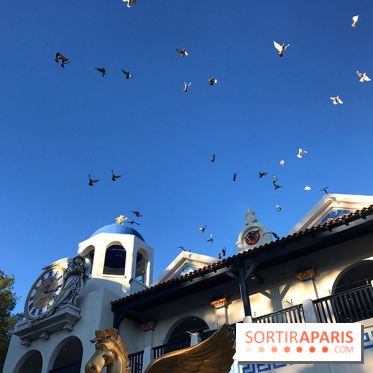 Inauguration de Pégase Express au parc Astérix