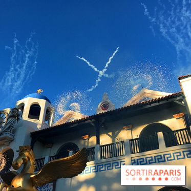 Inauguration de Pégase Express au parc Astérix