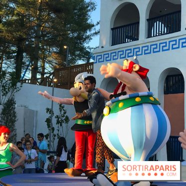 Inauguration de Pégase Express au parc Astérix