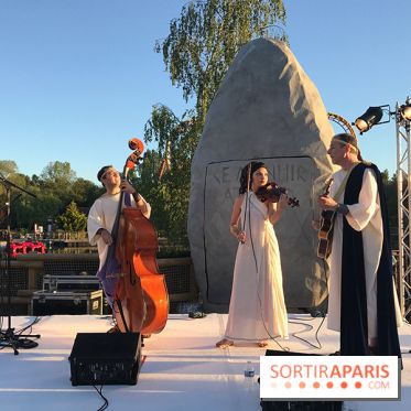 Inauguration de Pégase Express au parc Astérix