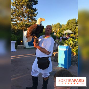 Inauguration de Pégase Express au parc Astérix