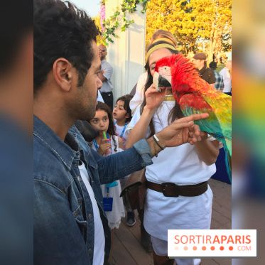 Inauguration de Pégase Express au parc Astérix