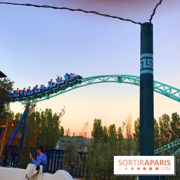 Inauguration de Pégase Express au parc Astérix