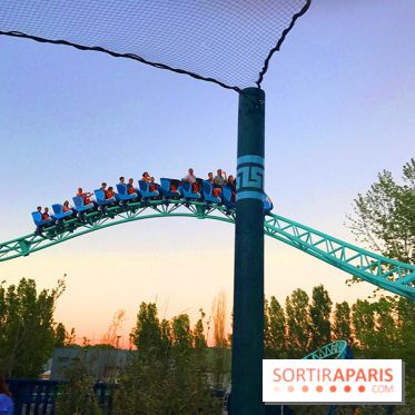 Inauguration de Pégase Express au parc Astérix