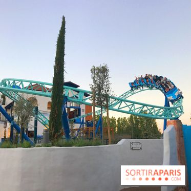 Inauguration de Pégase Express au parc Astérix