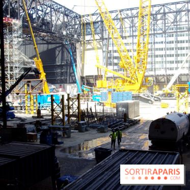 La U Arena en travaux