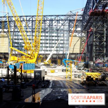 La U Arena en travaux