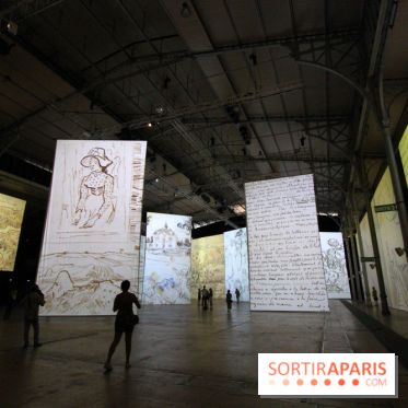 Imagine Van Gogh à la Grande Halle de la Villette