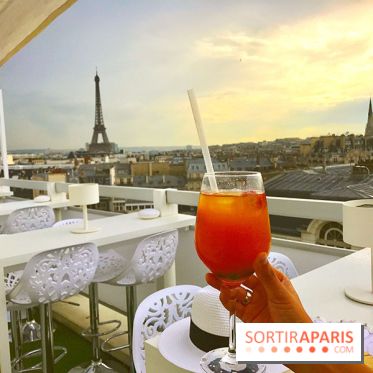 Le rooftop de l'Hôtel Marignan