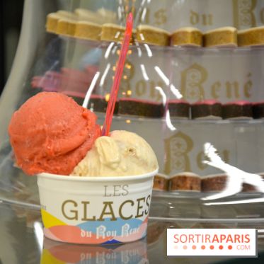 Les glaces chez Le Roy René