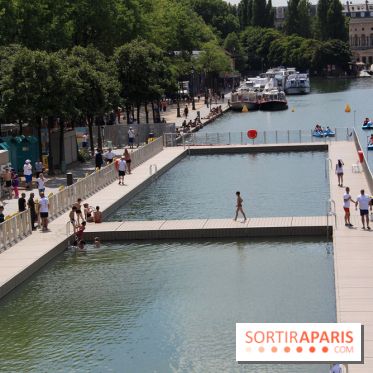 La baignade Bassin de la Villette