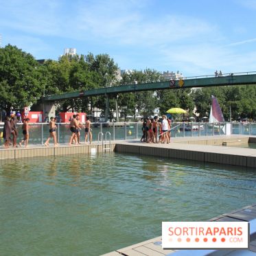 La baignade Bassin de la Villette