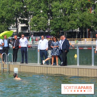 La baignade Bassin de la Villette