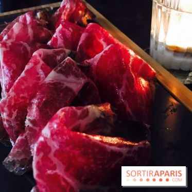 Anahi, restaurant argentin - jambon de bœuf de Kobé