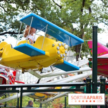 Le Village des Manèges provisoire du Jardin d'Acclimatation
