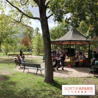 Le Village des Manèges provisoire du Jardin d'Acclimatation