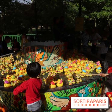 Le Village des Manèges provisoire du Jardin d'Acclimatation
