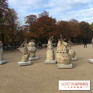 FIAC 2017 au Jardin des Tuileries - Jim Dine, Thru The Stardust, The Heat On the Lawn (Claude), 2017