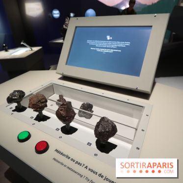 Exposition Météorites au Muséum national d'Histoire naturelle, les photos