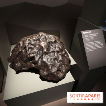 Exposition Météorites au Muséum national d'Histoire naturelle, les photos