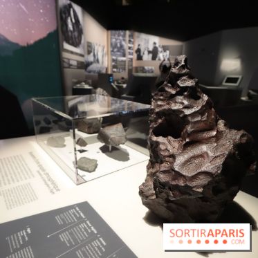 Exposition Météorites au Muséum national d'Histoire naturelle, les photos