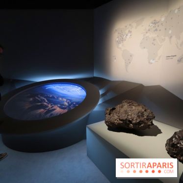 Exposition Météorites au Muséum national d'Histoire naturelle, les photos