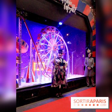 Vitrines de Noël 2017 aux Galeries Lafayette