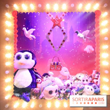 Vitrines de Noël 2017 aux Galeries Lafayette