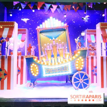 Vitrines de Noël 2017 aux Galeries Lafayette