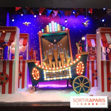 Vitrines de Noël 2017 aux Galeries Lafayette