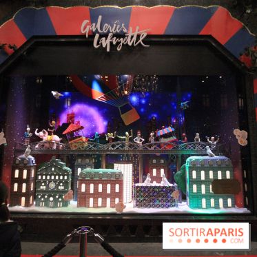 Vitrines de Noël 2017 aux Galeries Lafayette