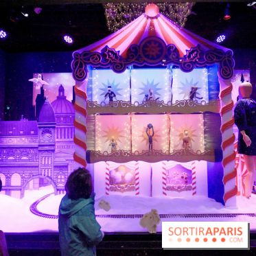 Vitrines de Noël 2017 aux Galeries Lafayette
