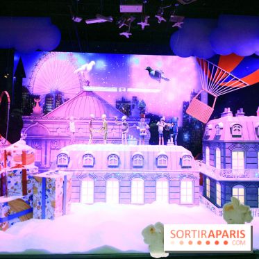 Vitrines de Noël 2017 aux Galeries Lafayette
