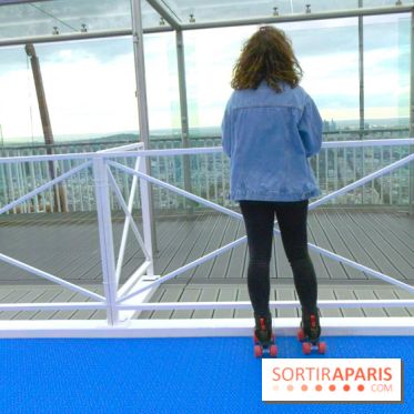 Du roller sur le toit de la Tour Montparnasse