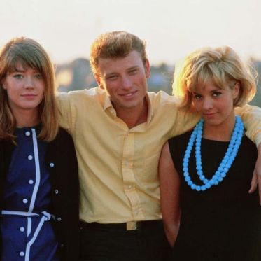 Françoise Hardy - Johnny Hallyday et Sylvie Vartan