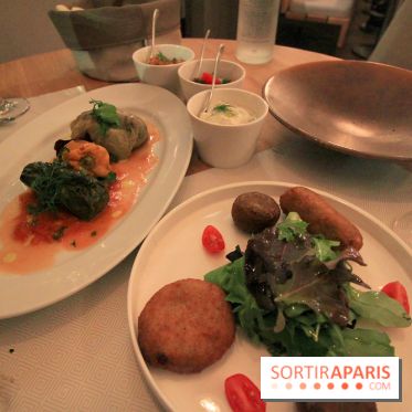 Mézzés chauds et froids de Mavrommatis Passy