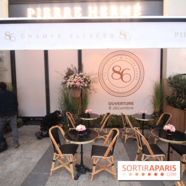Le 86Champs, le nouveau salon de thé de Pierre Hermé