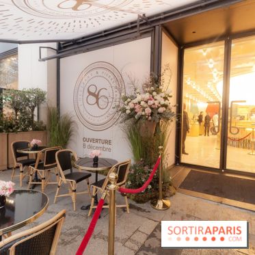Le 86Champs, le nouveau salon de thé de Pierre Hermé